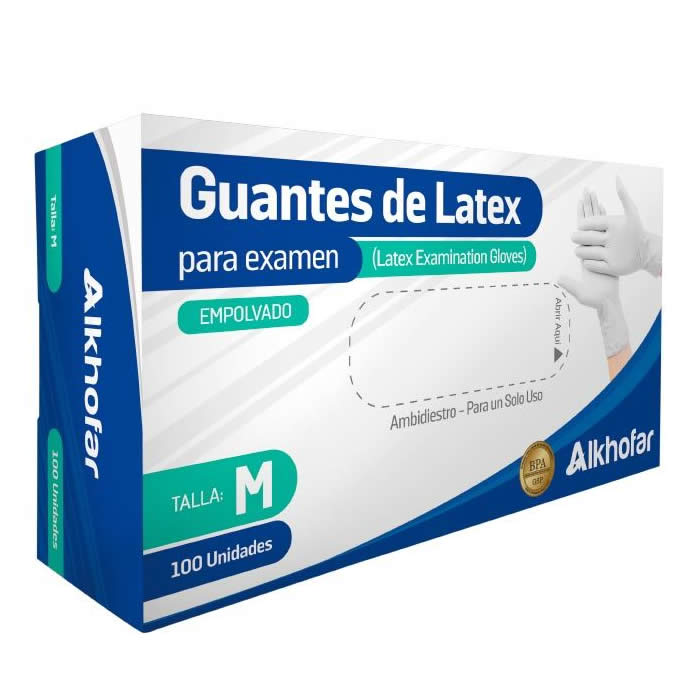 Guantes de Látex - Cajón x1000 unidades (10 cajas)